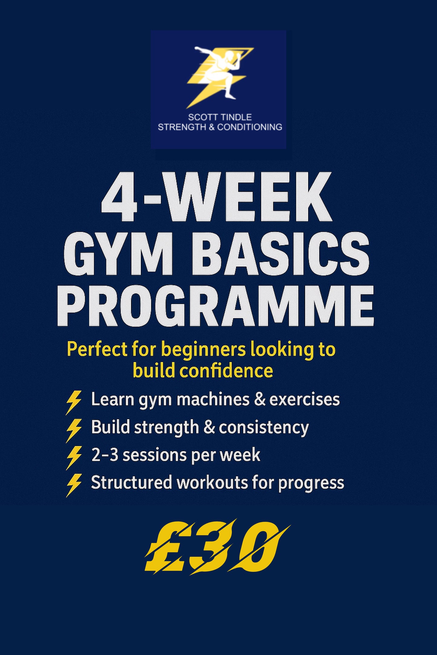 4 week gym basics programme