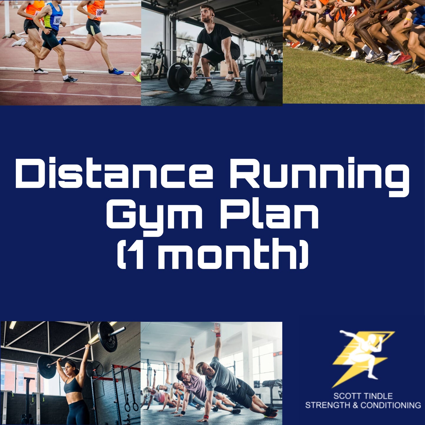 Distance Running Gym Plan (1 month)