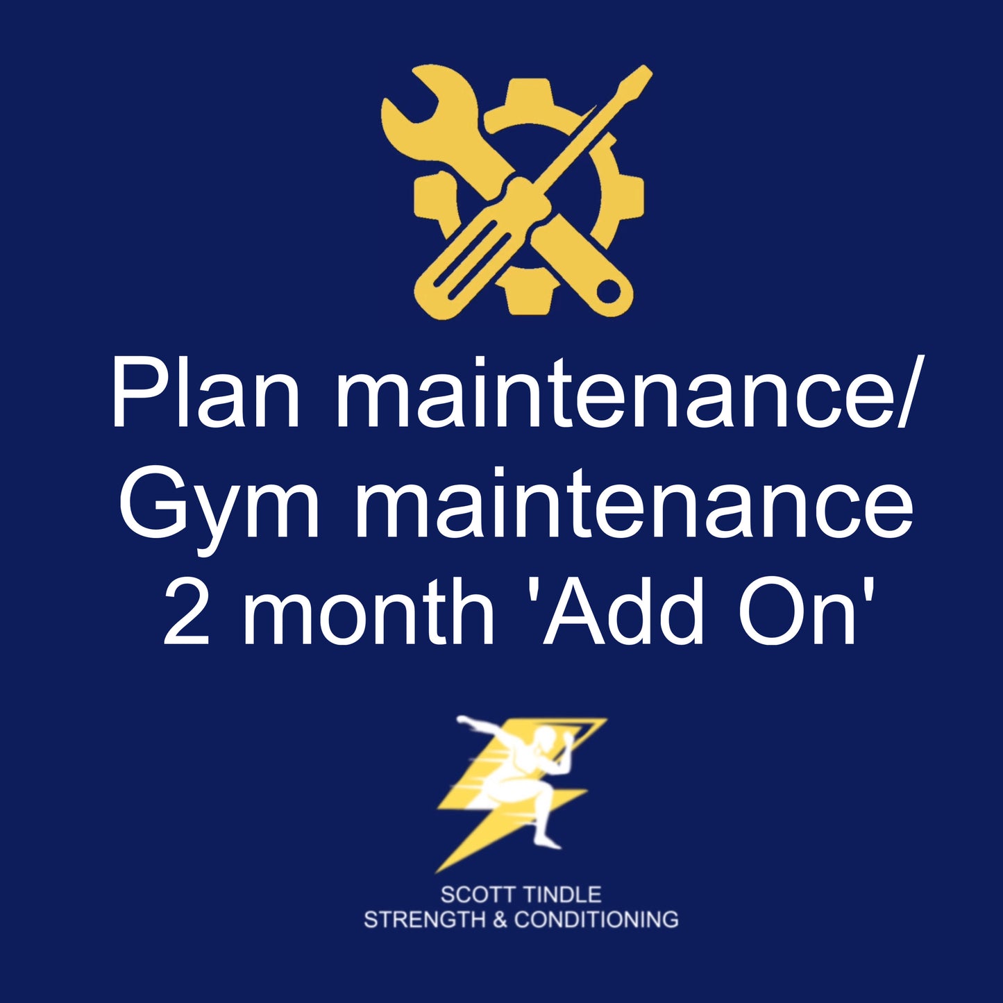 2 Month Maintenance 'Add On'
